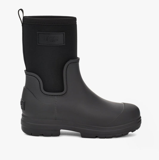 UGG DROPLET MID Womens Boots Black - Shuperb