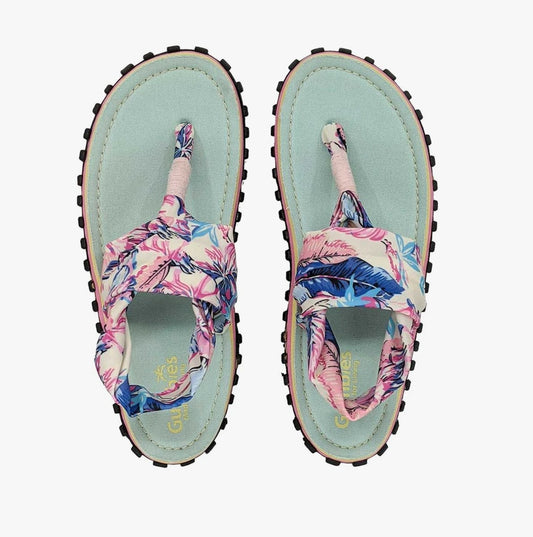 Gumbies SLINGBACK Womens Sandals Mint/Pink - Shuperb